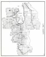 Lake County, Flathead, Arlee, St. Ignatus, Charlo, Roman, Pablo, Big Arm, Dayton, Flathead Lake, Montana State Atlas 1950c